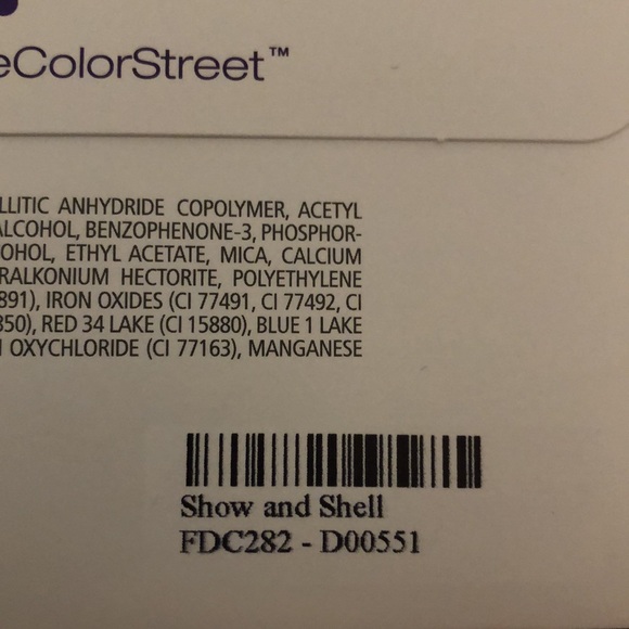 Color Street Show and Shell Dry Polish + Bonus - Picture 3 of 3